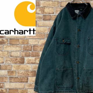 カーハート(carhartt)のカーハート　ダックジャケット　ミシガンチョアコートビッグシルエットカバーオール.(ブルゾン)