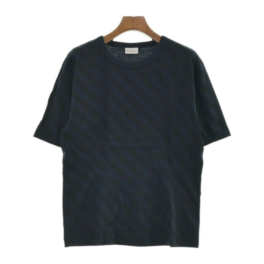 DRIES VAN NOTEN Tシャツ・カットソー S 紺x黒(総柄) 【古着】【中古】 | フリマアプリ ラクマ