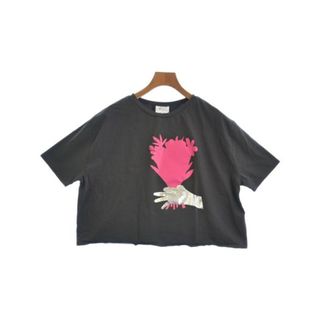 カーフ(CAPH)のcaph カーフ Tシャツ・カットソー F ダークグレー 【古着】【中古】(カットソー(半袖/袖なし))