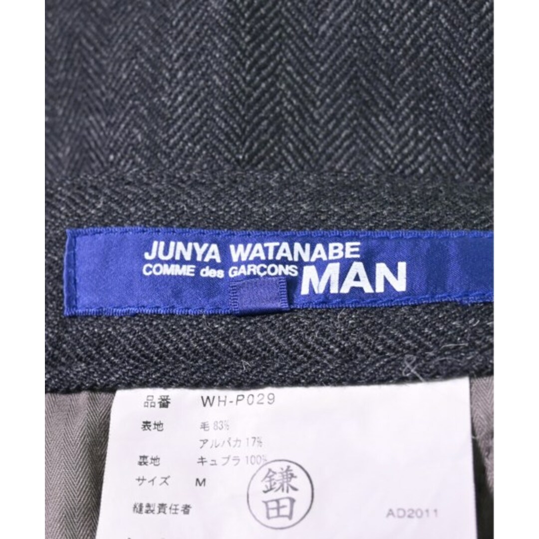 JUNYA WATANABE MAN(ジュンヤワタナベマン)のJUNYA WATANABE MAN スラックス M グレー(ヘリンボーン) 【古着】【中古】 メンズのパンツ(スラックス)の商品写真