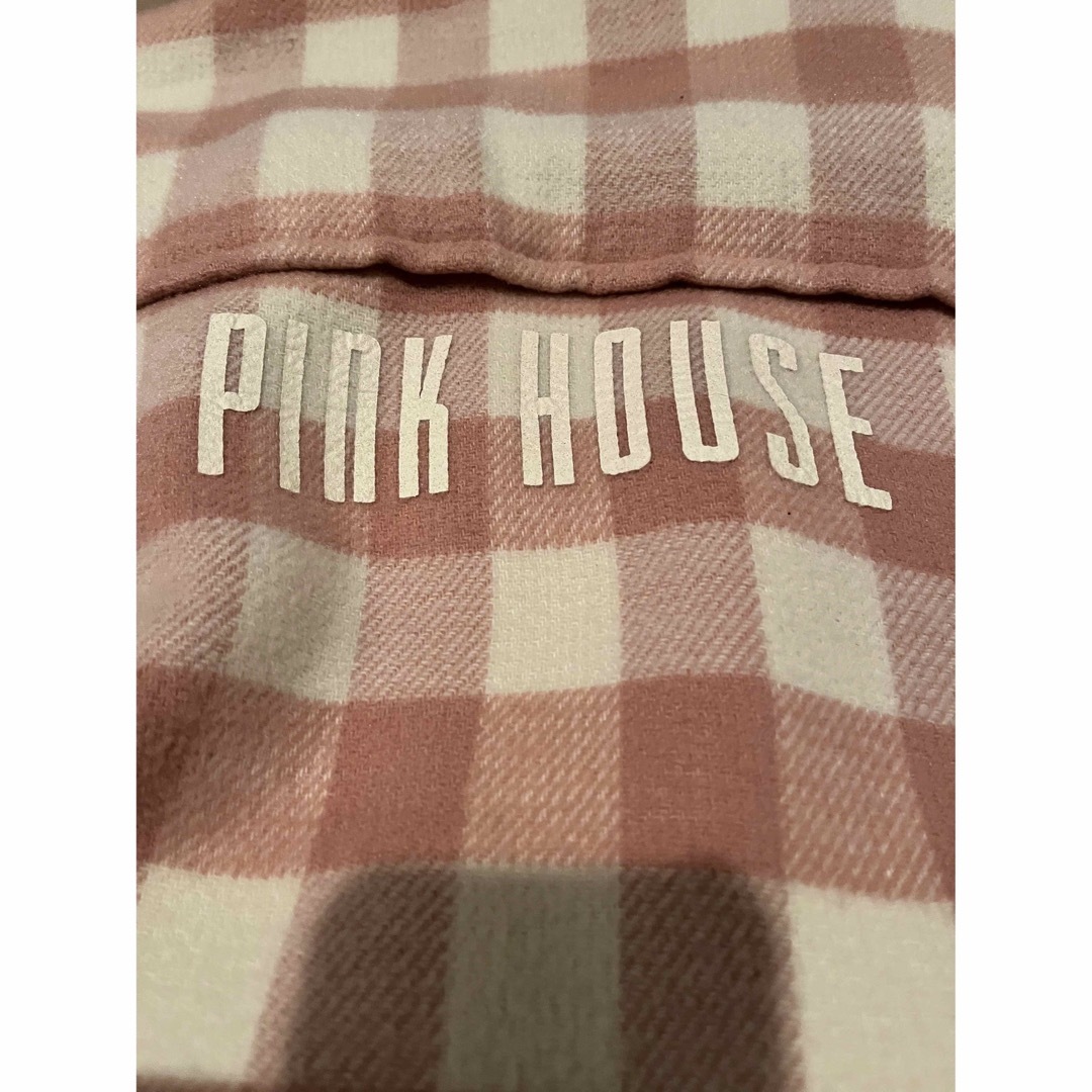 PINK HOUSE(ピンクハウス)のピンクハウスブロックチェックダッフルコート レディースのジャケット/アウター(ダッフルコート)の商品写真