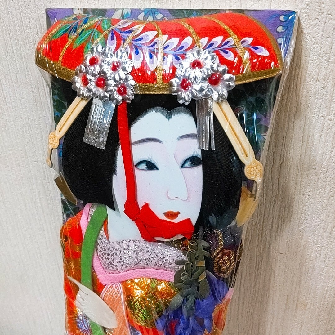 羽子板「藤娘」 よく 羽子板「藤娘」 よく