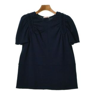 マルニ(Marni)のMARNI マルニ ニット・セーター 38(S位) 紺 【古着】【中古】(ニット/セーター)