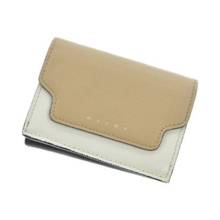 マルニ(Marni)のMARNI マルニ 財布・コインケース - ベージュ系 【古着】【中古】(財布)