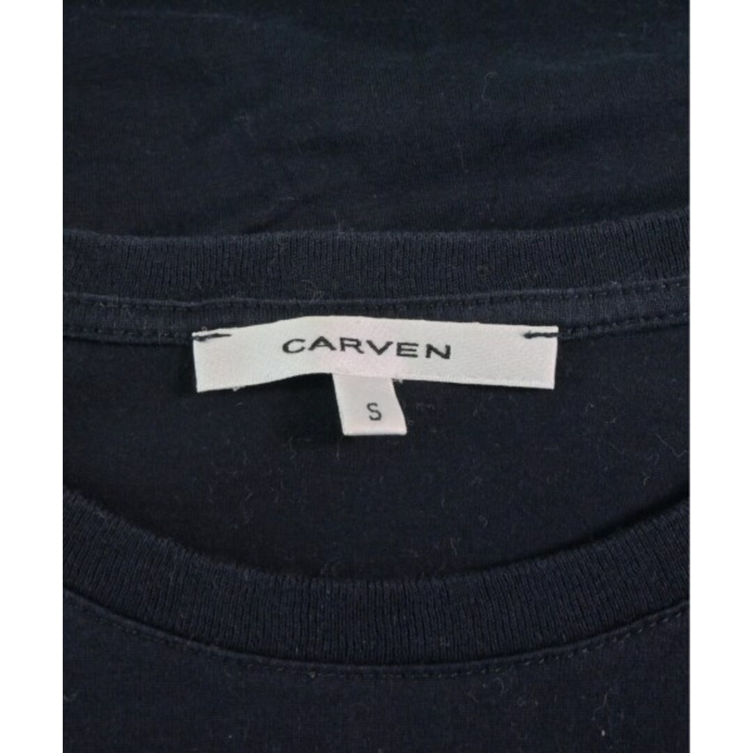 CARVEN(カルヴェン)のCARVEN カルヴェン Tシャツ・カットソー S 紺 【古着】【中古】 メンズのトップス(Tシャツ/カットソー(半袖/袖なし))の商品写真