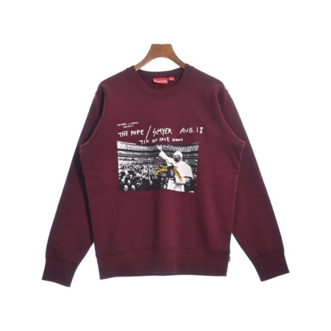 Supreme - Supreme シュプリーム スウェット M 赤 【古着】【中古】の ...