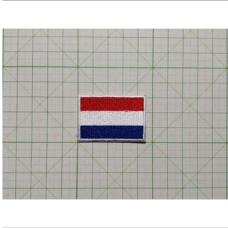 ■ オランダ 国旗 ワッペン 小型 ヨーロッパ ■ アイロン接着OK(各種パーツ)