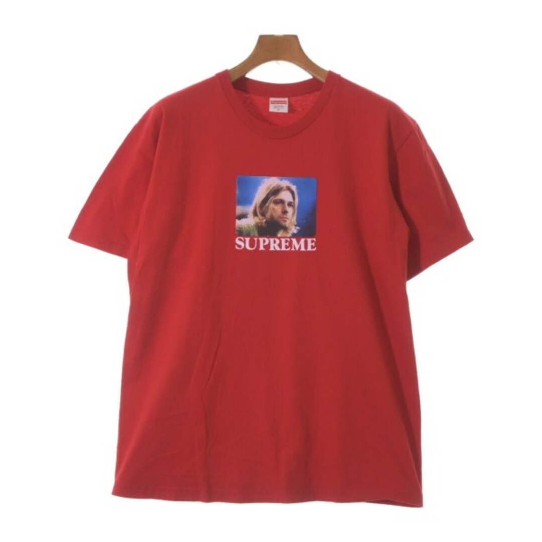 Supreme シュプリーム Tシャツ・カットソー M 赤なし透け感