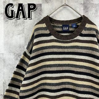 00's ■ GAP オールド ギャップ ジップ ハイネック 長袖 ラム ウール