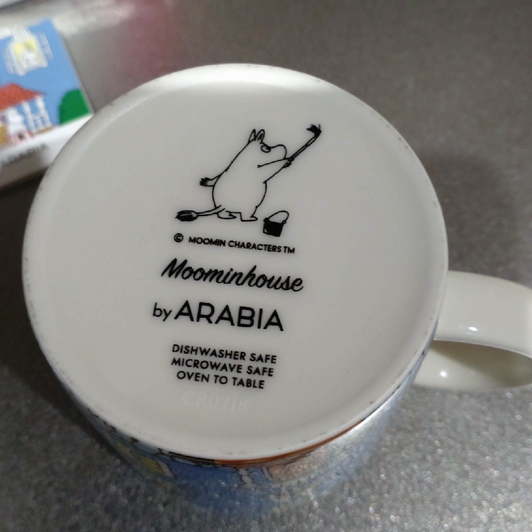ARABIA(アラビア)のムーミンハウスマグカップ アラビア インテリア/住まい/日用品のキッチン/食器(グラス/カップ)の商品写真