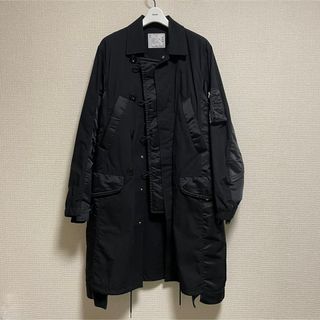 sacai ドッキングコート