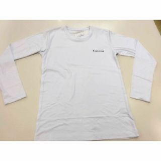 コンバース(CONVERSE)のB）L）白）コンバース★長袖丸首Tシャツ裏微起毛TH292C2ロングスリーブ薄手(Tシャツ/カットソー(七分/長袖))