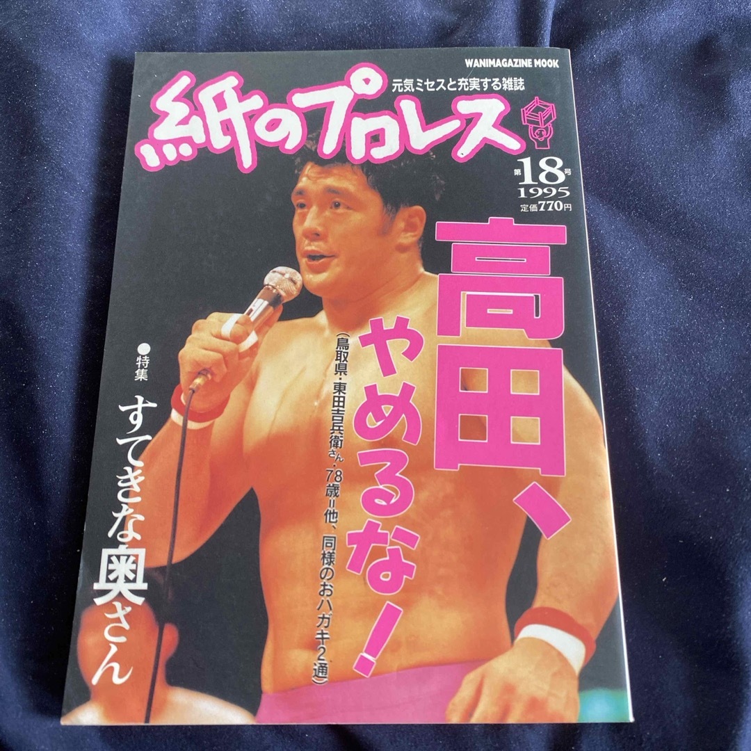 紙のプロレス第18号 エンタメ/ホビーの雑誌(趣味/スポーツ)の商品写真