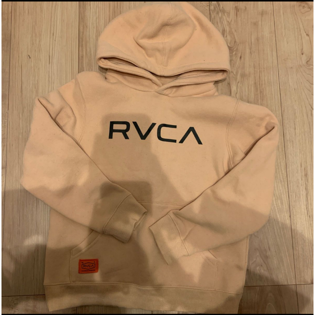 RVCA(ルーカ)のRVCA パーカー スウェット フーディー　キッズ　140 ムラスポ キッズ/ベビー/マタニティのキッズ服男の子用(90cm~)(Tシャツ/カットソー)の商品写真