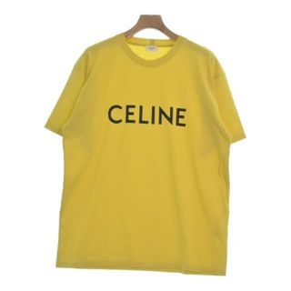 55i27 美品 セリーヌ ロゴプリントTシャツ 半袖 tee カットソー