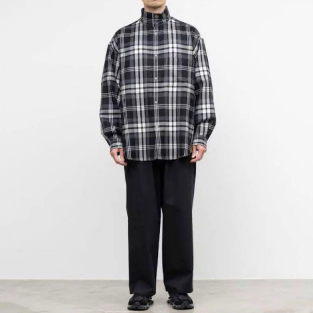 Graphpaper - Graphpaper Wool Check Oversized シャツの通販 by ぶっ