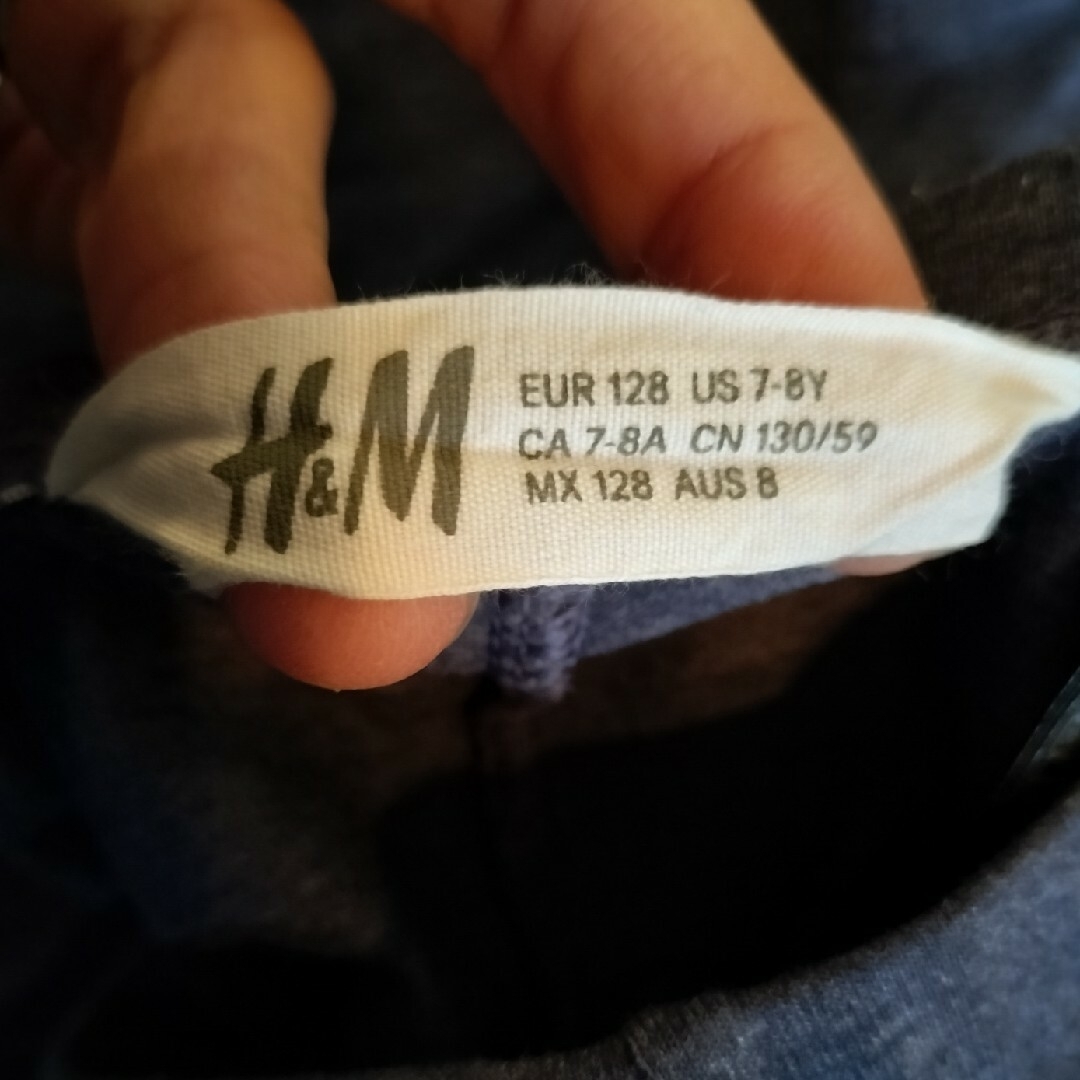 H&M(エイチアンドエム)の【姉妹・おそろ】H＆M　レギンス　4〜5歳と7〜8歳用2枚セット キッズ/ベビー/マタニティのこども用ファッション小物(靴下/タイツ)の商品写真