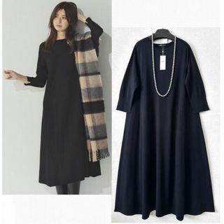 ♡23区♡新品タグ付き　ロングワンピース　大きいサイズ　48 定価34100円