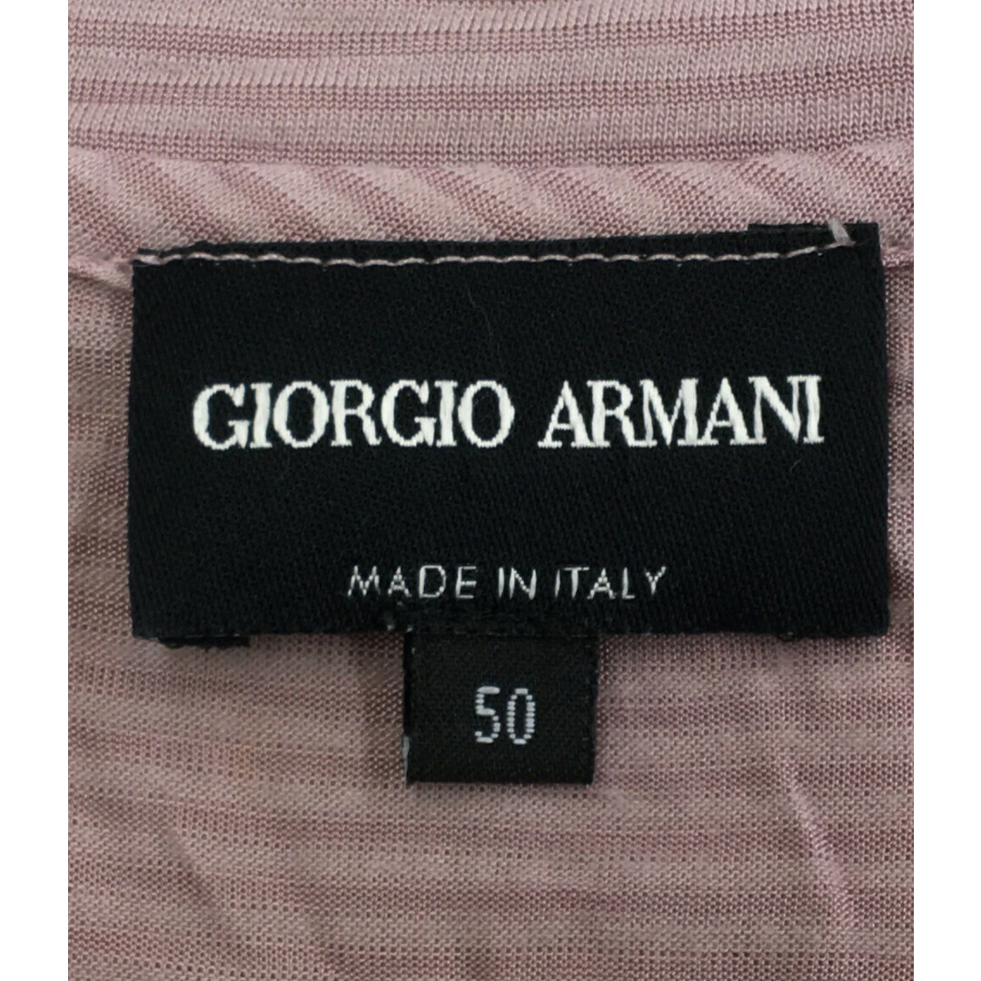 Giorgio Armani(ジョルジオアルマーニ)のジョルジオアルマーニ レーヨンTシャツ レディース 50 レディースのトップス(Tシャツ(半袖/袖なし))の商品写真