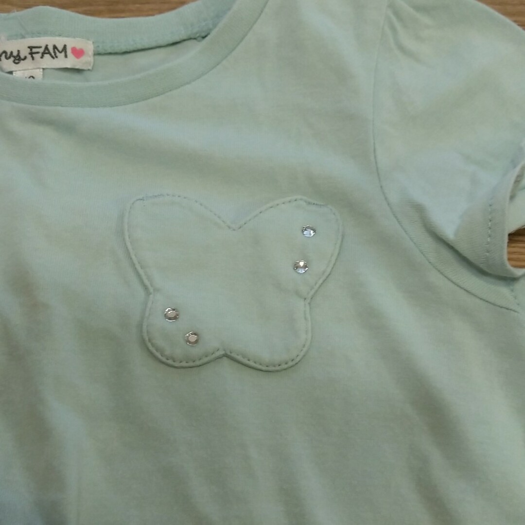 anyFAM(エニィファム)のTシャツ 双子 キッズ/ベビー/マタニティのキッズ服女の子用(90cm~)(Tシャツ/カットソー)の商品写真