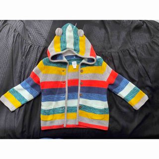 ベビーギャップ(babyGAP)のGAP カーディガン 18-24ヶ月 フード 耳(カーディガン/ボレロ)