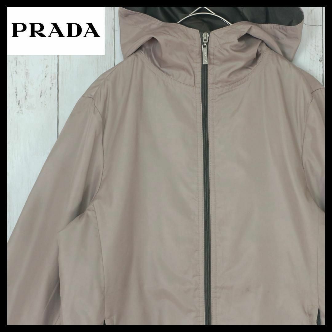 PRADA - 【希少】プラダ ブルゾン イタリア製 入手困難 ベージュ Lの ...