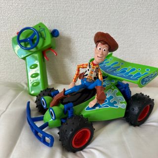 トイストーリー(トイ・ストーリー)のRCレーサー　ウッディ　ラジコン(トイラジコン)