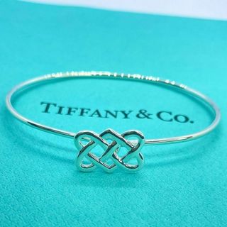 ティファニー(Tiffany & Co.)のティファニー ケルティックノット　バングル　シルバー　ブレスレット ★366(ブレスレット/バングル)