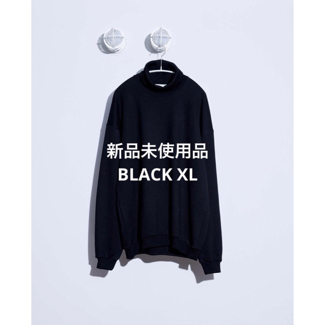 XL everyone cotton turtleneck sweatshirt - スウェット