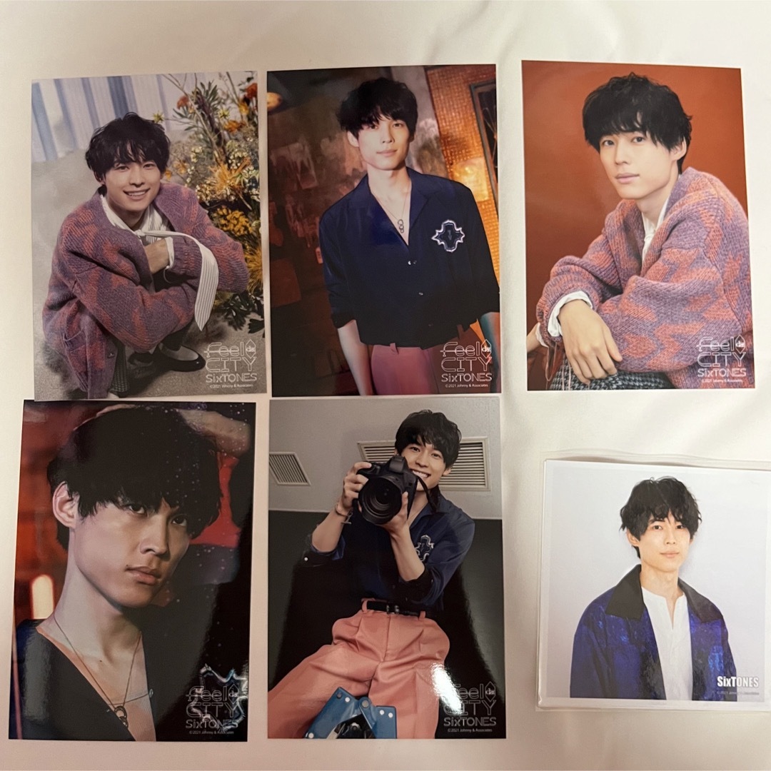 SixTONES - SixTONES 松村北斗 Feel da CITY 公式グッズ SixTONES - SixTONES 松村北斗 Feel da CITY 公式グッズ