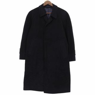 loro piana チェスターコート 黒 カシミヤ100%  マキシコート