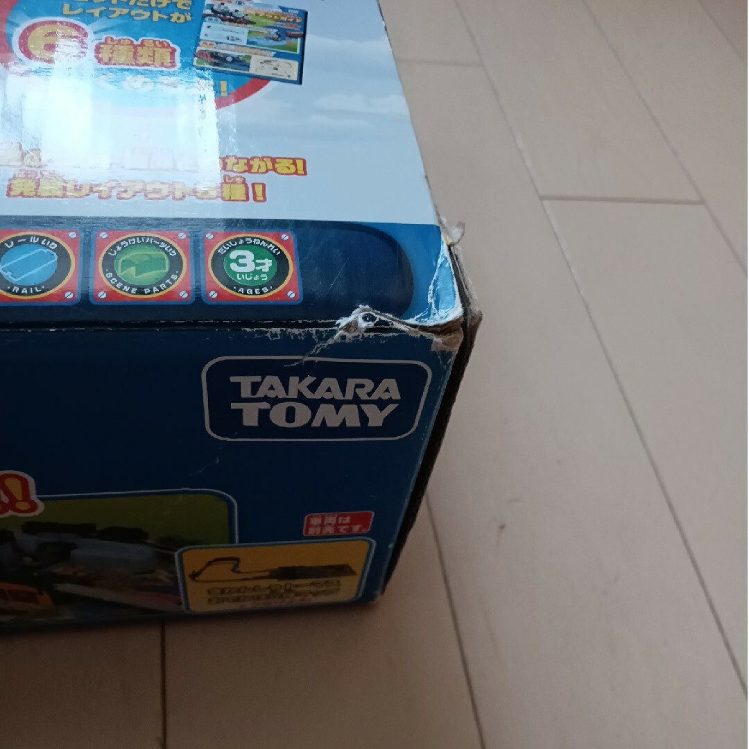 Takara Tomy(タカラトミー)のプラレール　トーマスがのぼりおり！　くみかえアクション　レールセット　トーマス キッズ/ベビー/マタニティのおもちゃ(電車のおもちゃ/車)の商品写真