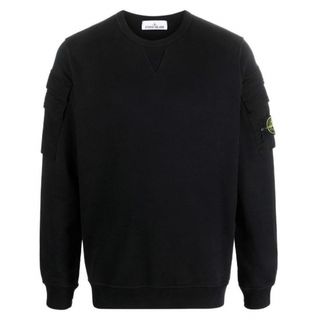 STONE ISLAND スウェット ブラック Sサイズ