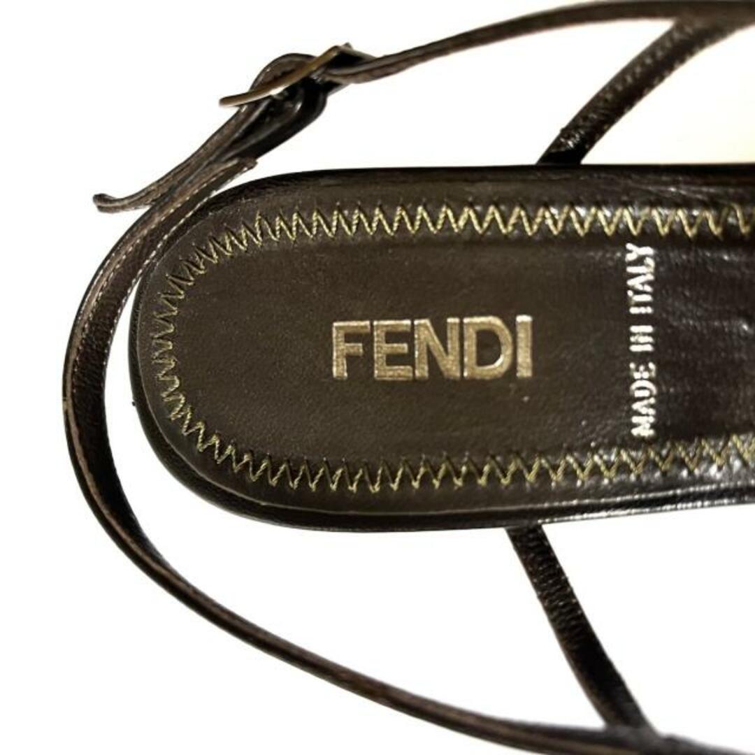 FENDI(フェンディ)のフェンディ サンダル 36 レディース - レディースの靴/シューズ(サンダル)の商品写真