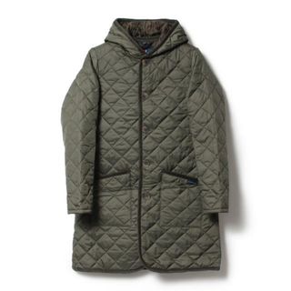 ラベンハム(LAVENHAM)の【新品未使用】 LAVENHAM ラベンハム キルティングジャケット コート BRUNDON WOMENS 20 レディース SLJ9106 【34サイズ/OLIVE GREEN】(その他)