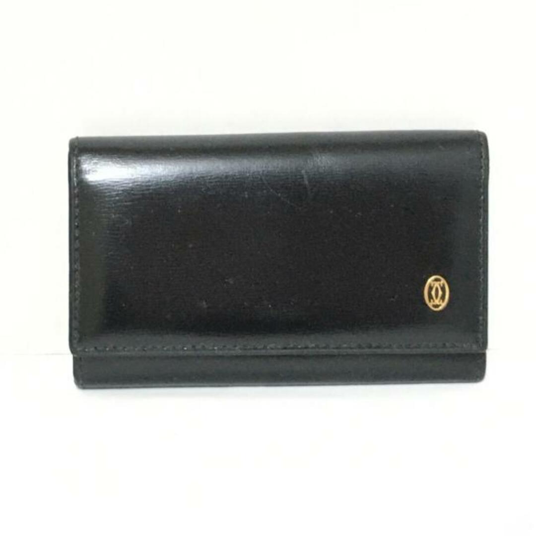 Cartier - カルティエ キーケース パシャ 黒 レザーの通販 by ブラン