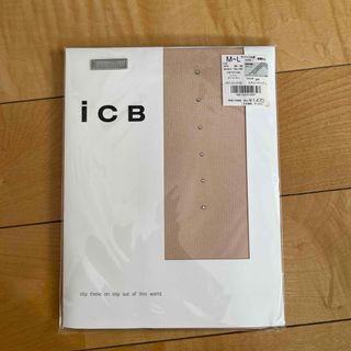 アイシービー(ICB)の未使用(未開封) iCB ラインストーン付ストッキング(タイツ/ストッキング)