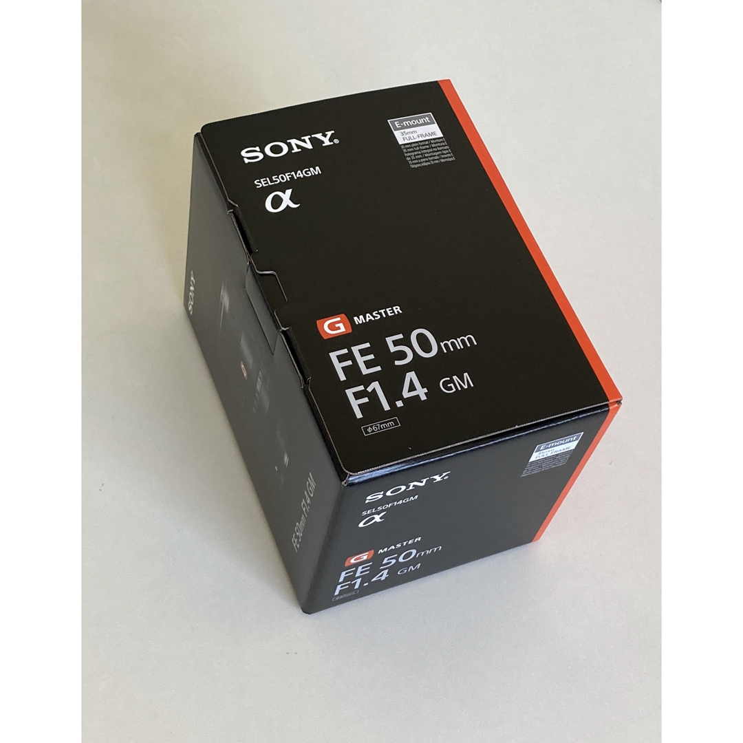 SONY(ソニー)のSony FE 50mm F1.4GM 新品未開封品 スマホ/家電/カメラのカメラ(レンズ(単焦点))の商品写真