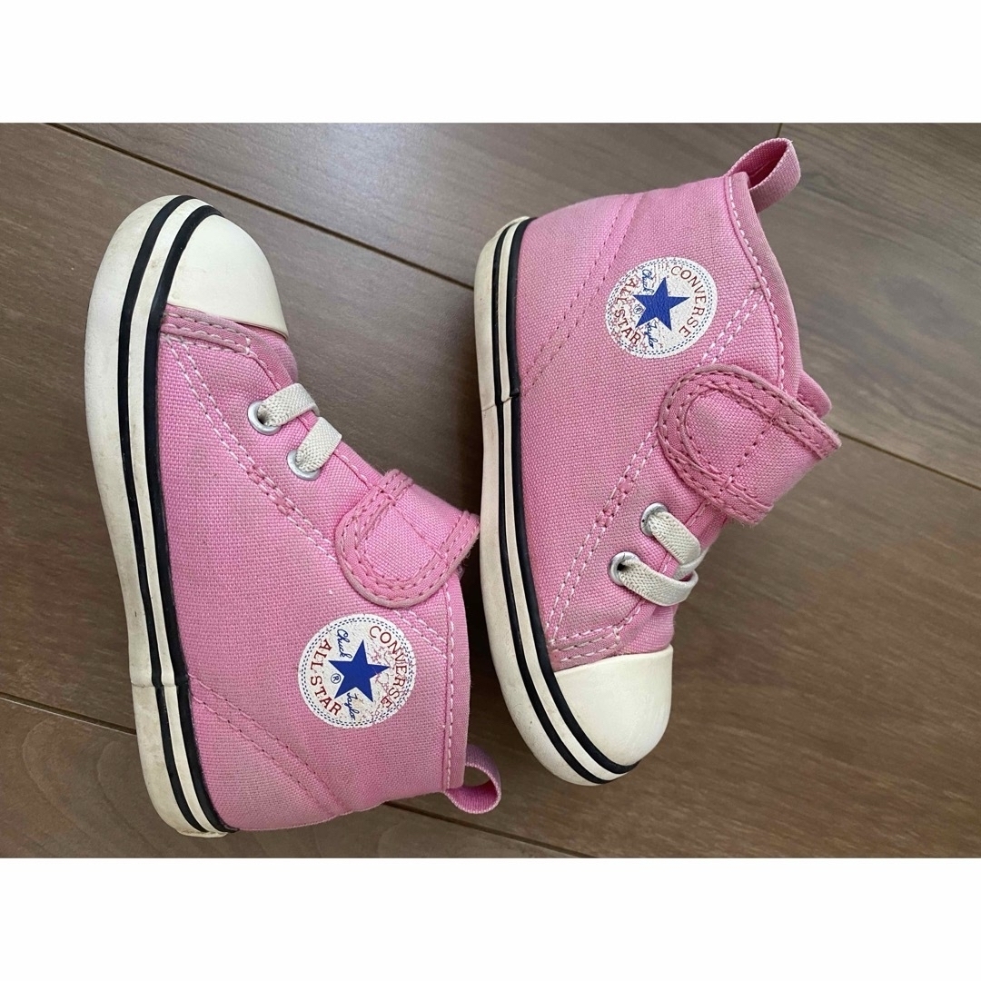 ALL STAR（CONVERSE）(オールスター)のコンバースピンク✳︎13.5センチ キッズ/ベビー/マタニティのベビー靴/シューズ(~14cm)(スニーカー)の商品写真