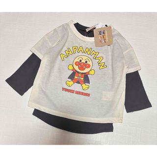 アンパンマン(アンパンマン)のAnpanman アンパンマン　重ね着できる　半そで長そで2枚組　90cm 新品(Tシャツ/カットソー)