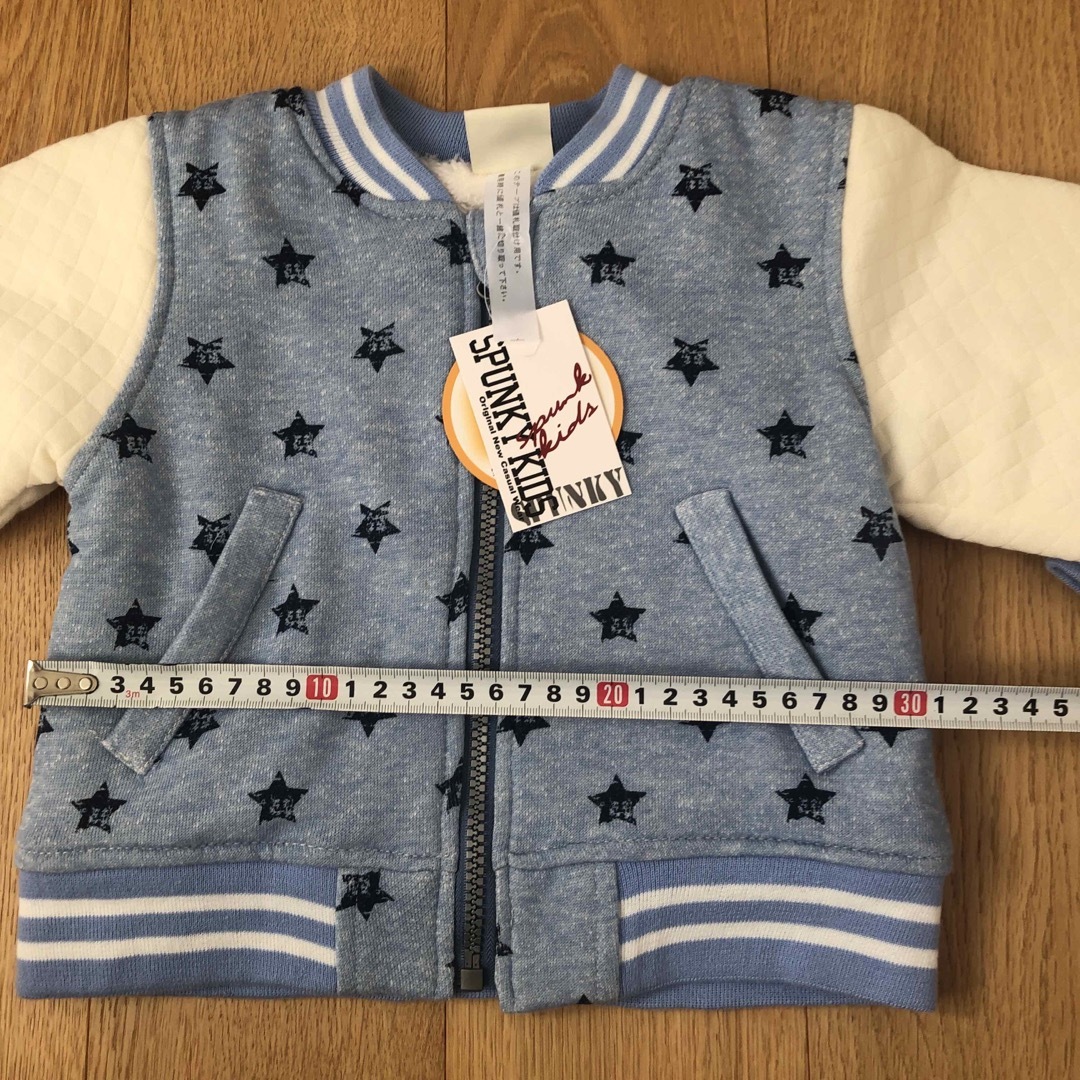 【新品未使用】ジャケット　90センチ キッズ/ベビー/マタニティのキッズ服男の子用(90cm~)(ジャケット/上着)の商品写真