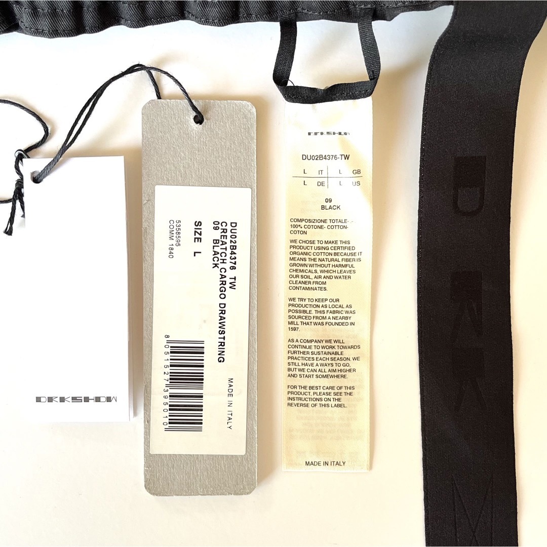 Rick Owens - 新品未使用 RICK OWENS DRKSHDW CREATCH CARGO Lの通販