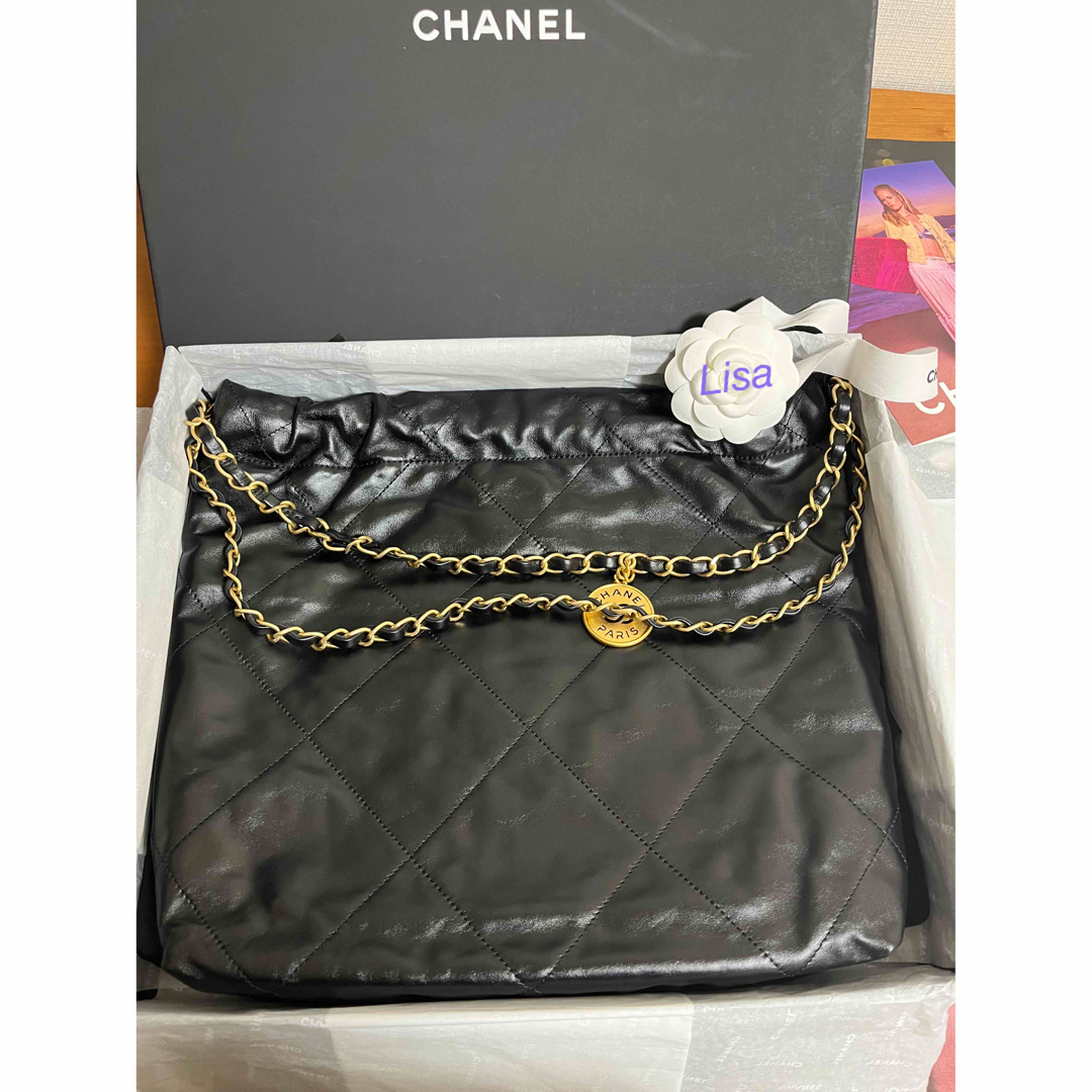 CHANEL - 大人気♡入手困難❣️CHANEL 22 スモール ハンドバッグ 黒