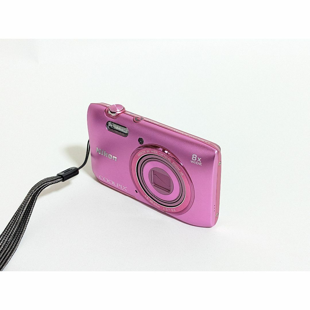 年末SALE 【動作確認済み・転送特典付き】Nikon COOLPIX E5600 PINK