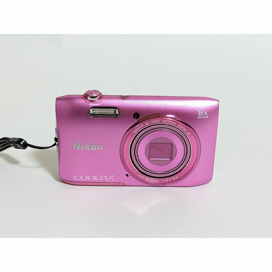 年末SALE 【動作確認済み・転送特典付き】Nikon COOLPIX E5600 PINK