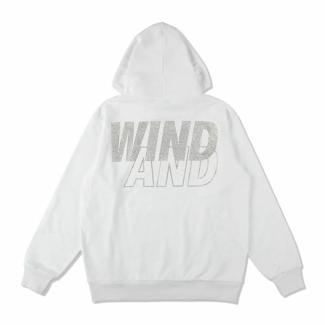 WIND AND SEA Rhine Stone Hoodie 