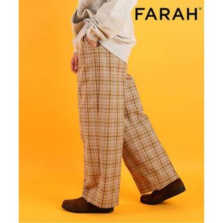 ジャーナルスタンダード(JOURNAL STANDARD)のジャーナルスタンダード　新品未使用タグ付き　チェック　FARAH フレアパンツ　(ワークパンツ/カーゴパンツ)