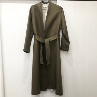 美品✨フォルテフォルテ ロング コート ツイード ウール ナイロン 起毛