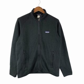 パタゴニア(patagonia)のpatagonia パタゴニア ベターセーター フリースジャケット アウトドア キャンプ アウター 防寒 ブラック (メンズ Ｍ) 中古 古着 P0605(その他)