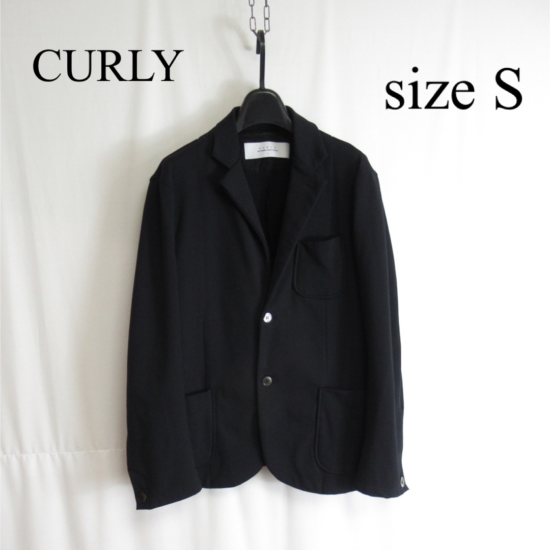 ABMATERIALCURLY ジャージー テーラードジャケット ストレッチ アンコン ブレザー 2